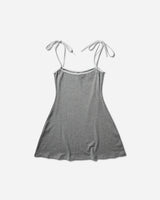 No Dress Wmns No Cry Crying Eyes Print Contrast Camisole Dress Grey Dresses Dress Short NC08-G GREY