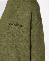 No Problemo No Problemo Brushed Mohair Cardigan Black/Olive Knitwears Cardigans NPAR20025 OLIVE