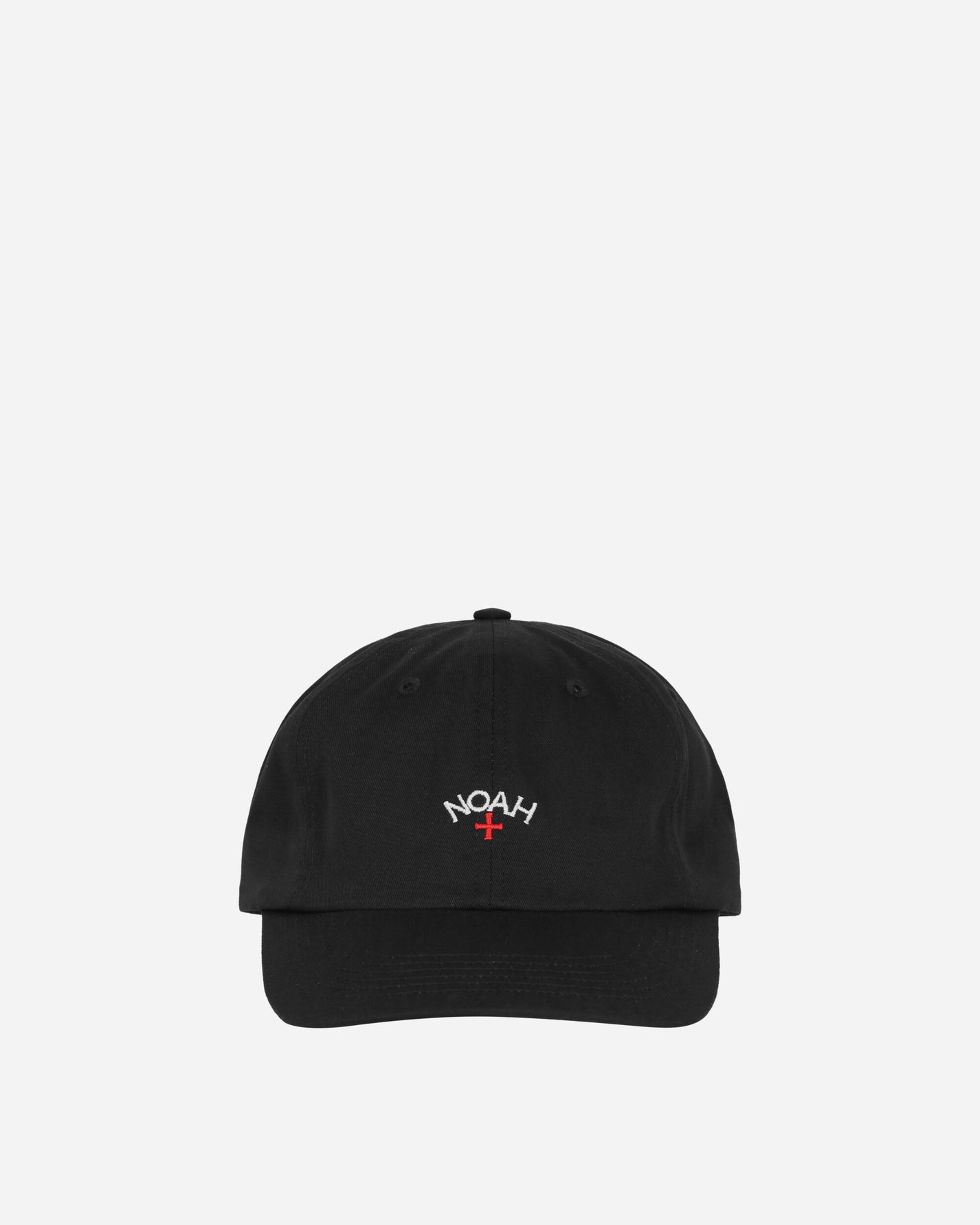 Noah Core Logo 6-Panel Black Hats Caps H159FW24 BLK