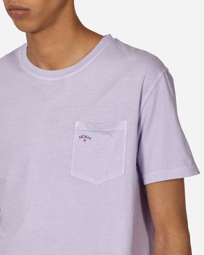 Noah Core Logo Pocket Tee Lilac Breeze T-Shirts Shortsleeve PT029SS24 LLB