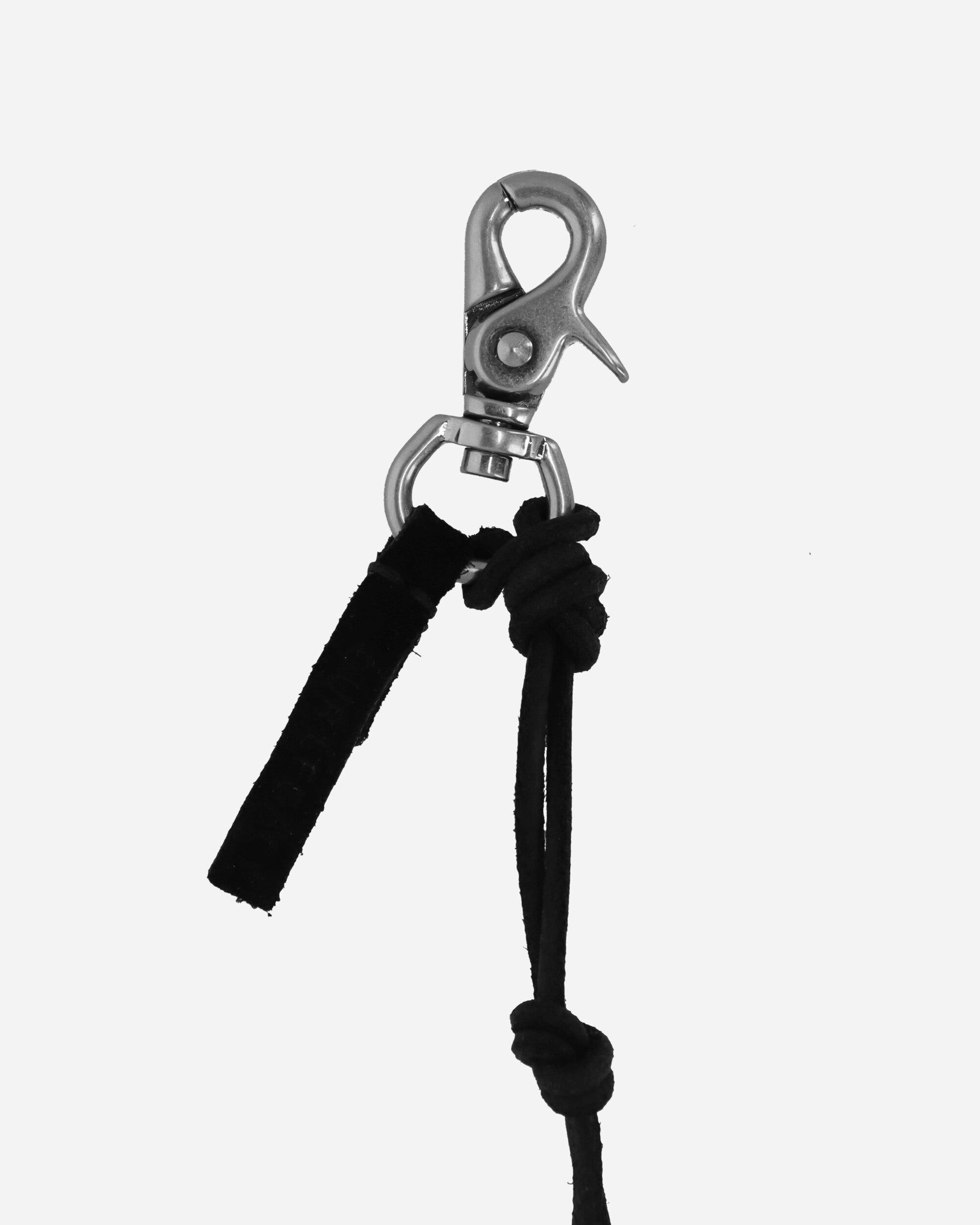 Our Legacy Ladon Black Leather Small Accessories Keychains A2208LBL 001