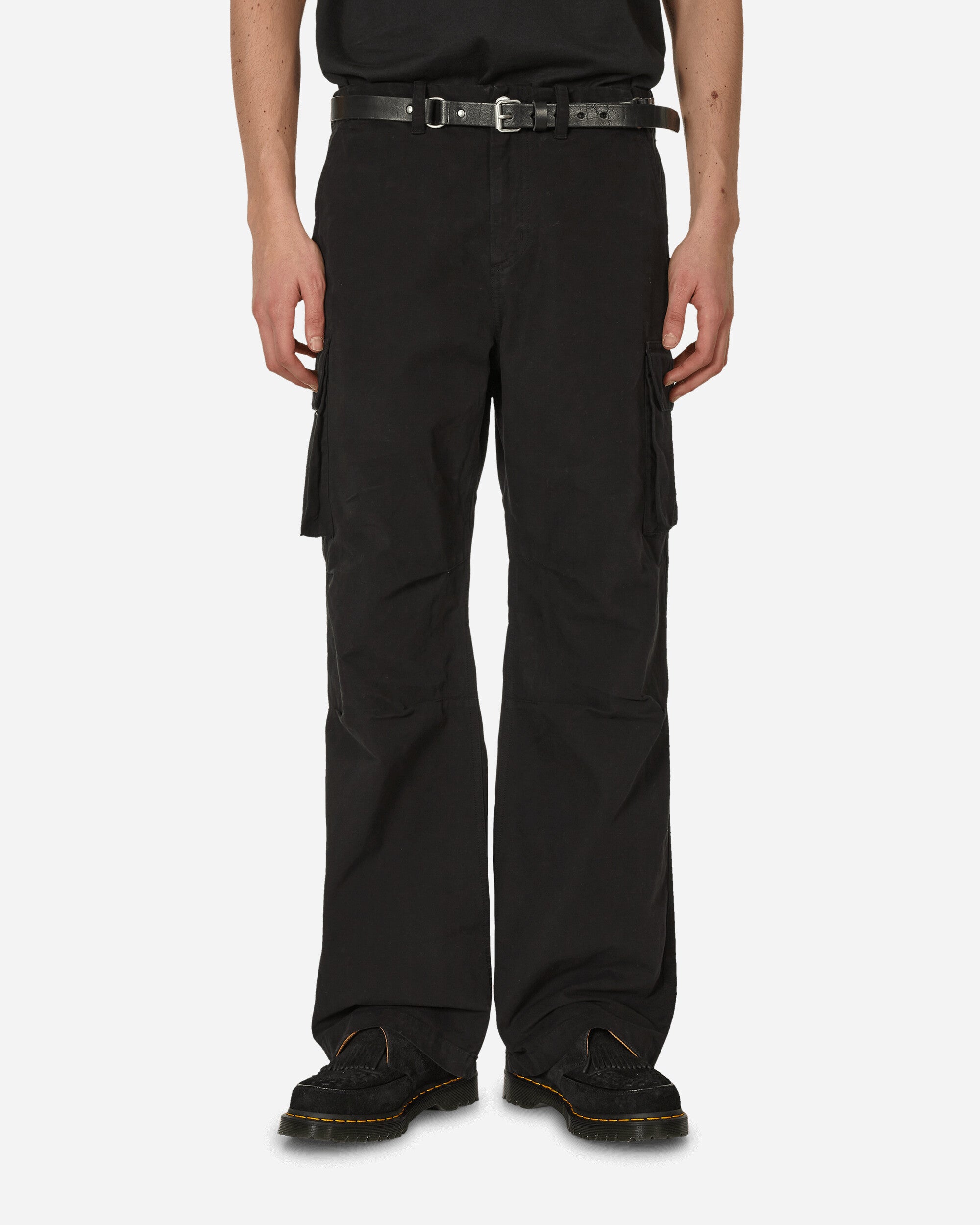 Our Legacy Mount Cargo Black Canvas Pants Cargo M4234MBC 001