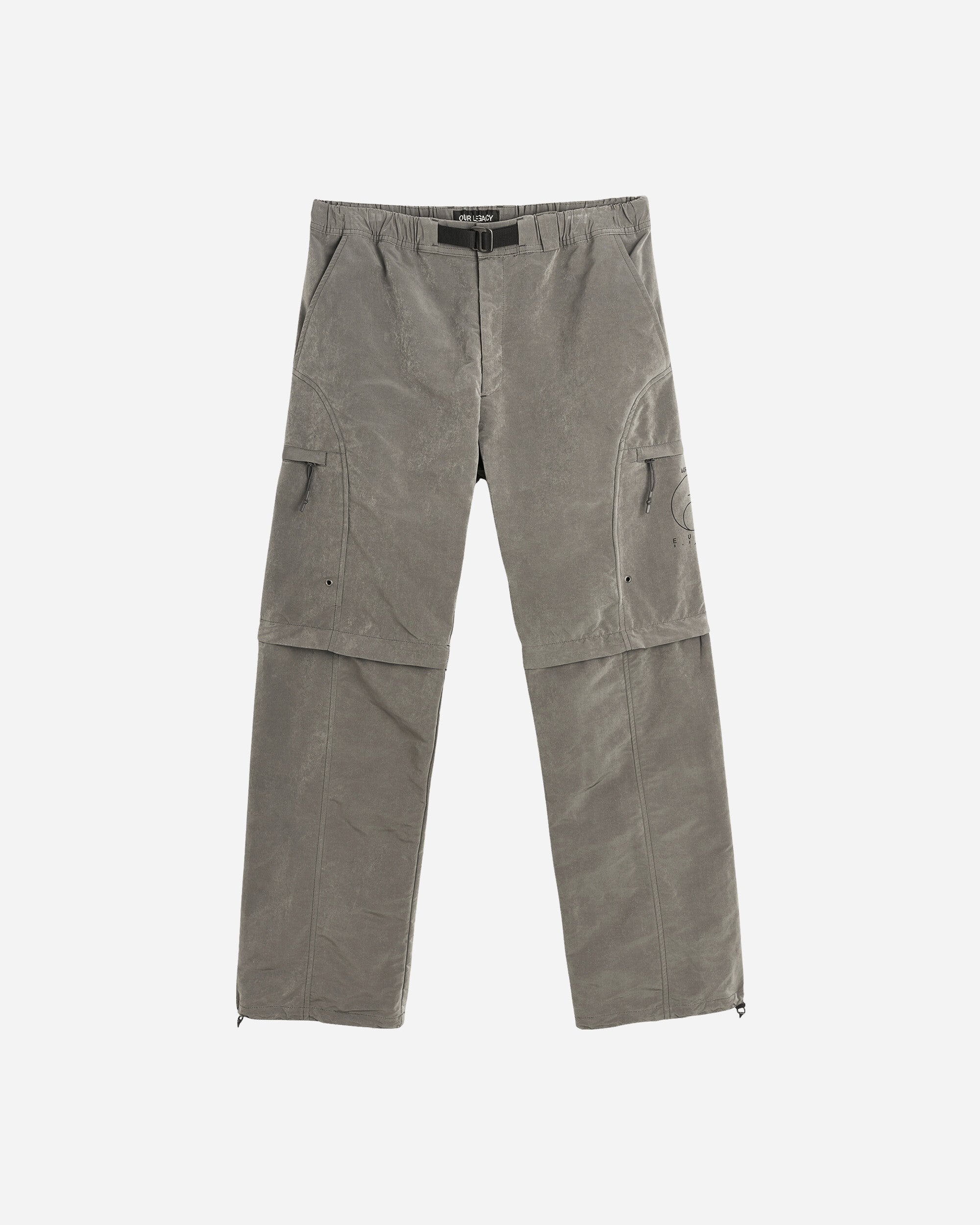 WORK SHOP EVAC Quartz Cargo Pants Schist Grey