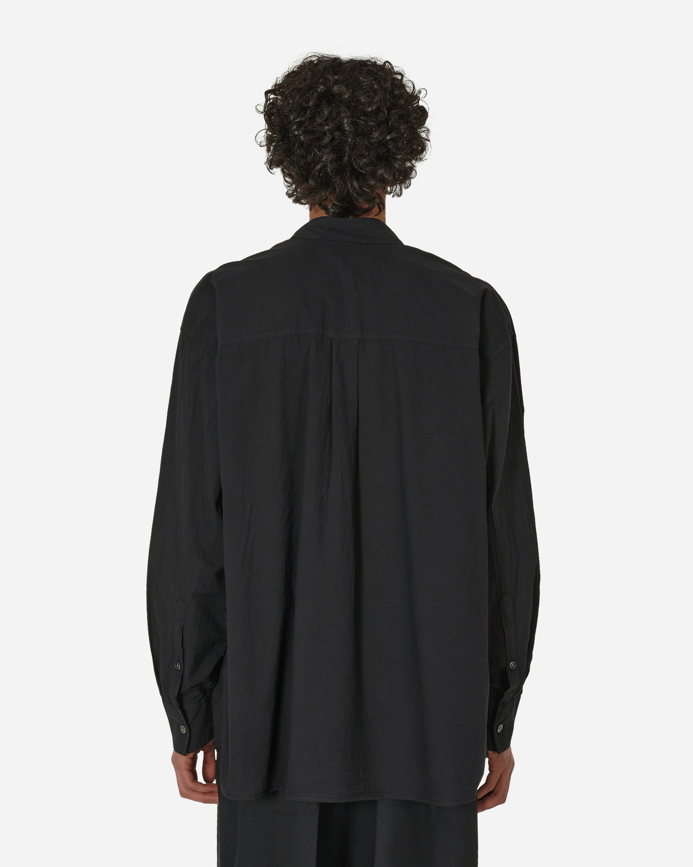 Our Legacy Borrowed Bd Shirt Black Voile Shirts Longsleeve Shirt MR192BB 001