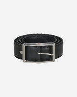 Pezze Vintage Benetton Black Leather Belt With Big Buckle Black Belts Belt 67249 1