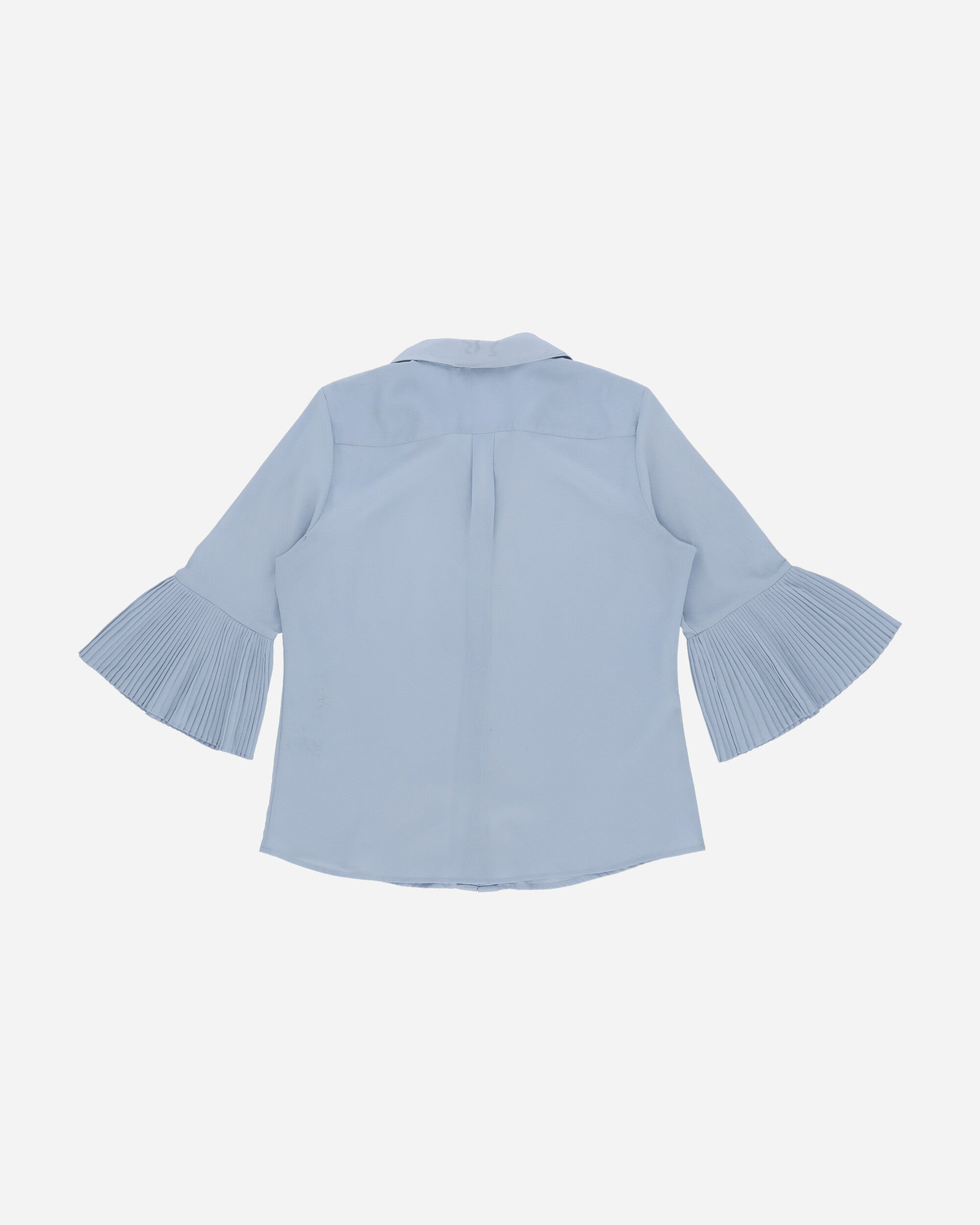 Pezze Vintage Wmns Karl Lagerfeld Shirt With Pleated Arms Grey Shirts Longsleeve Shirt 0272412 1