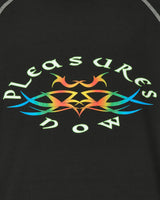 Pleasures Adventure Raglan Sport Shirt Black T-Shirts Shortsleeve P24SU028 BLACK