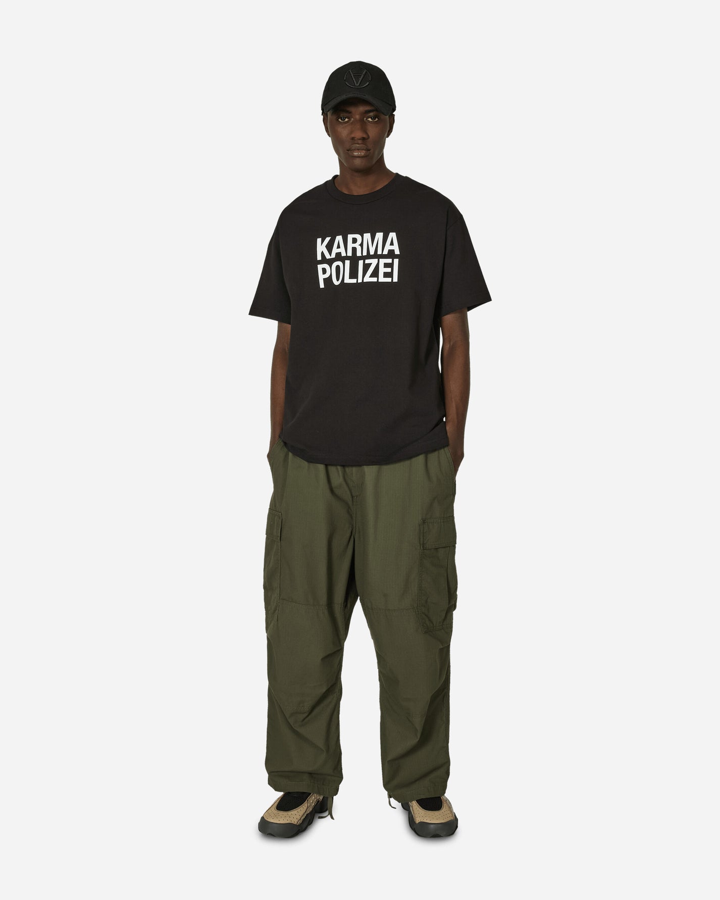 Pleasures Karma T-Shirt Black T-Shirts Shortsleeve 9505029 BLACK