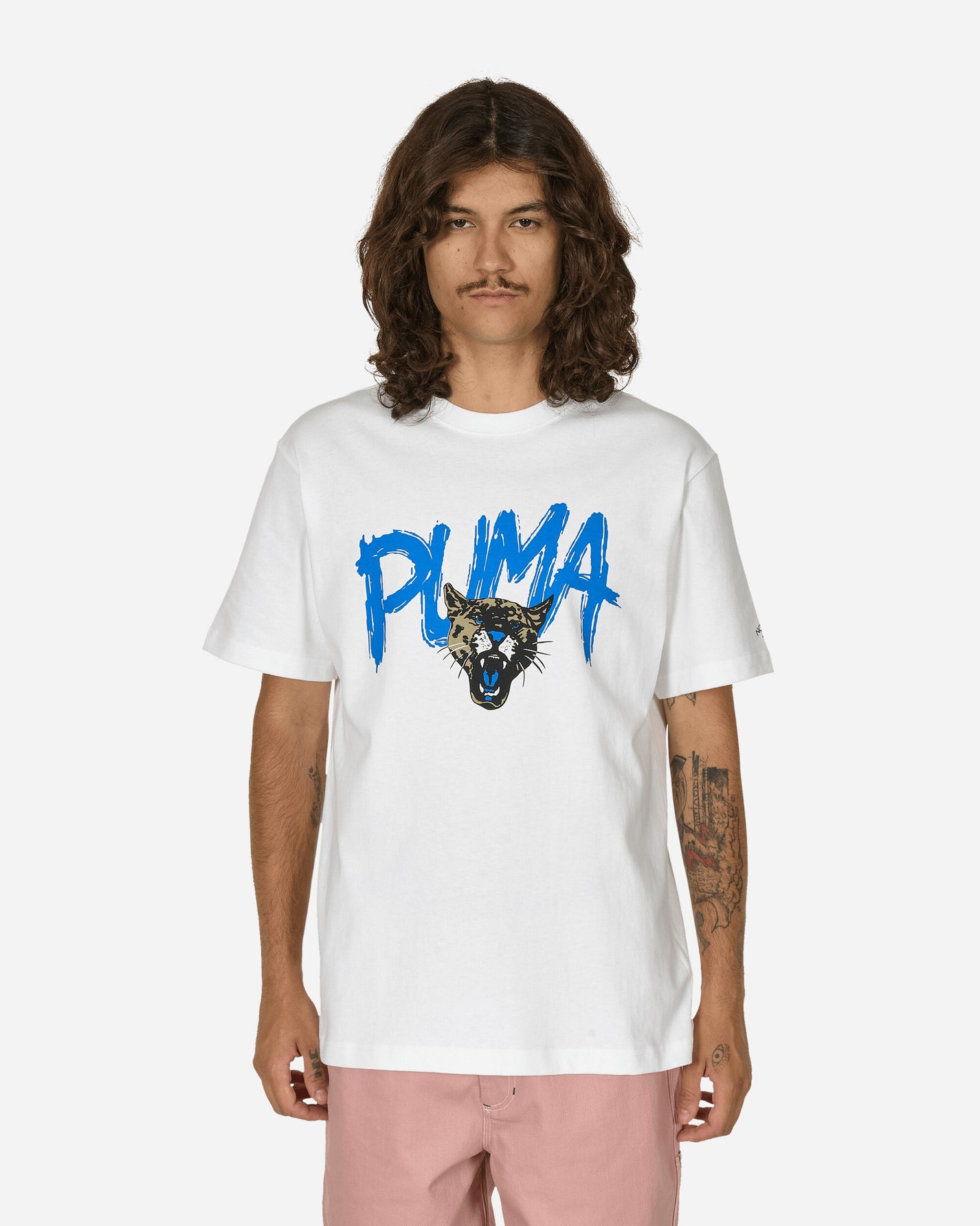 Puma Puma X Noah Graphic Tee Puma White T-Shirts Shortsleeve 627090-02