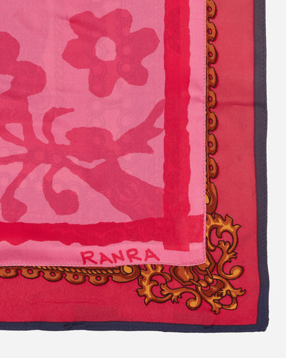 RANRA Bandana Pink Gloves and Scarves Bandanas AMSS24SC01092269 227