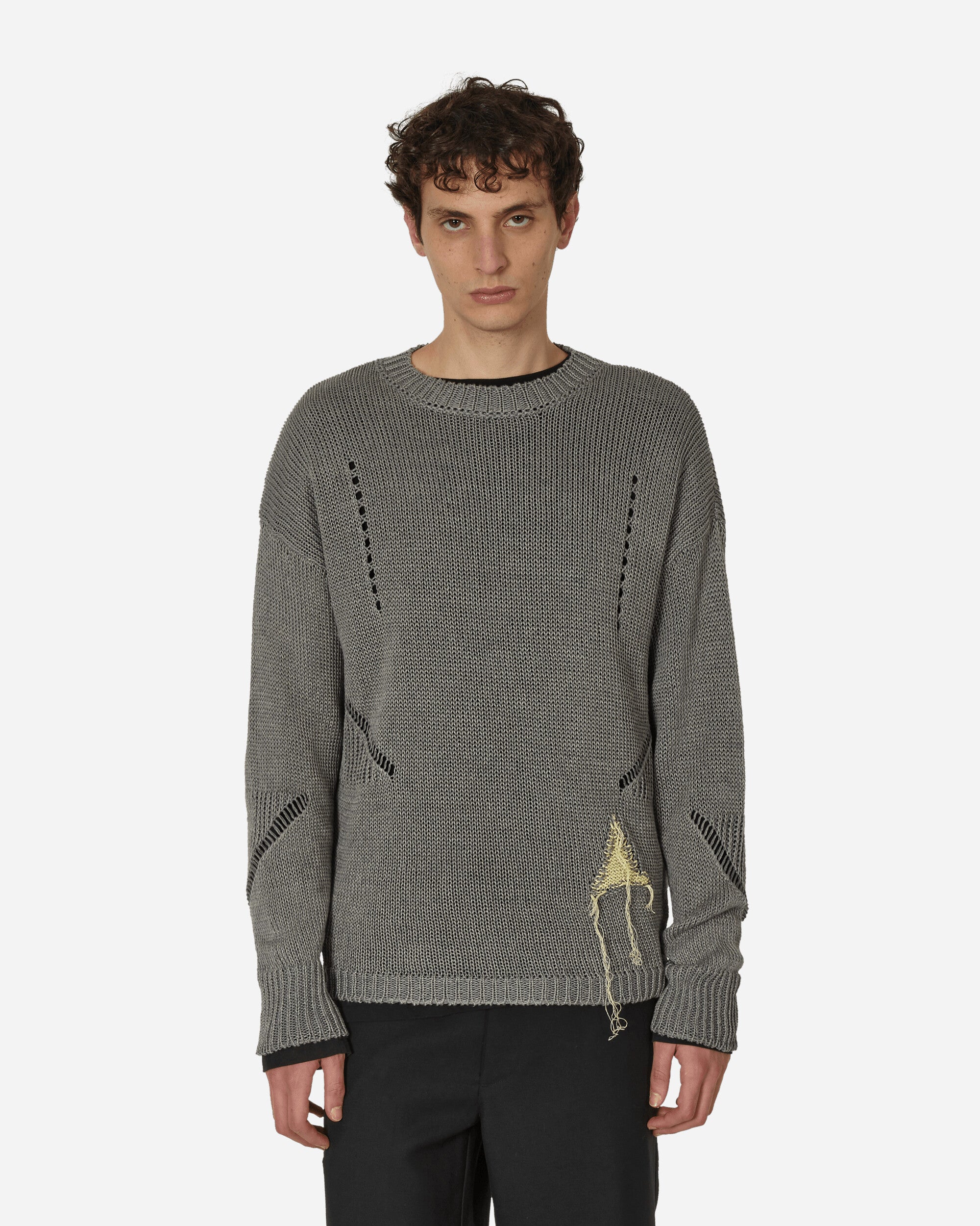 Hemp Crewneck Sweater Grey