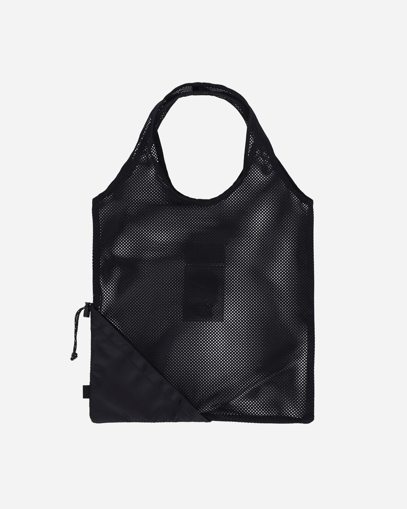 Ramps Packable Mesh Shopper Black Bags and Backpacks Tote Bags RAMPS006 BLACK