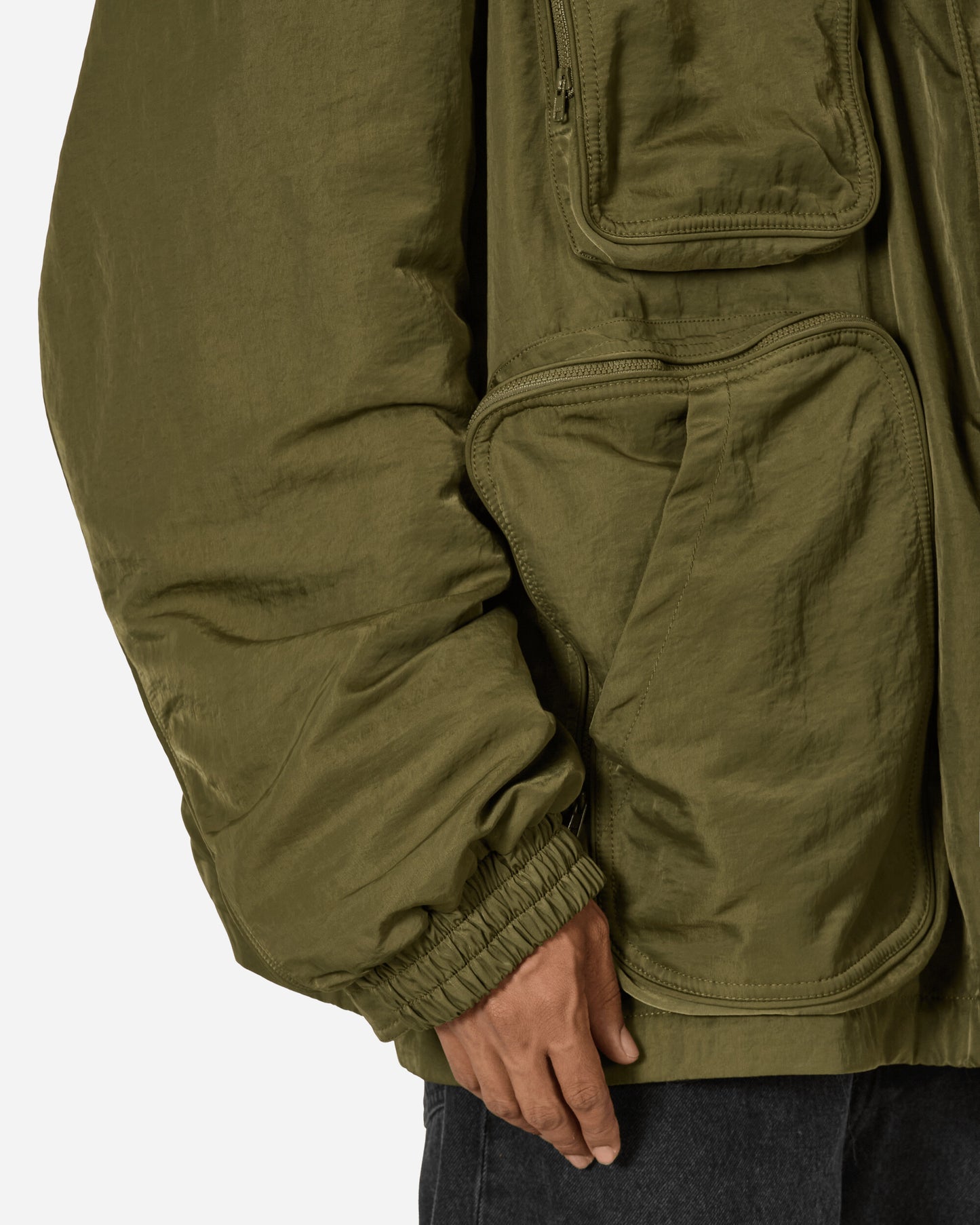 Reebok Parka Army Green Coats and Jackets Parka Jackets RMEA005C99FAB0015500