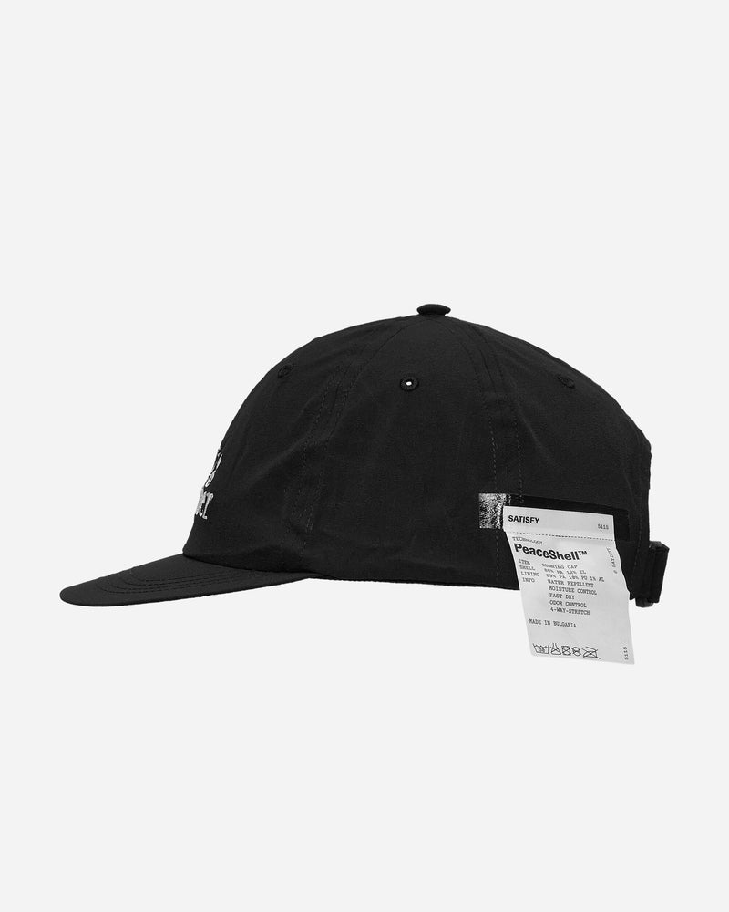 Satisfy Peaceshell Running Cap Black Hats Caps 5115 BK-GA