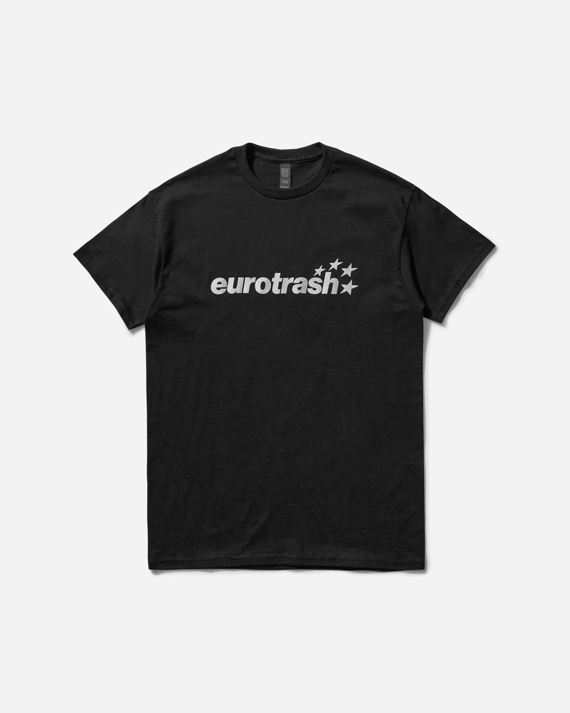 Slam Jam Corbin Shaw Eurotrash Tshirt Black T-Shirts Shortsleeve SJCSEUROTS BLK