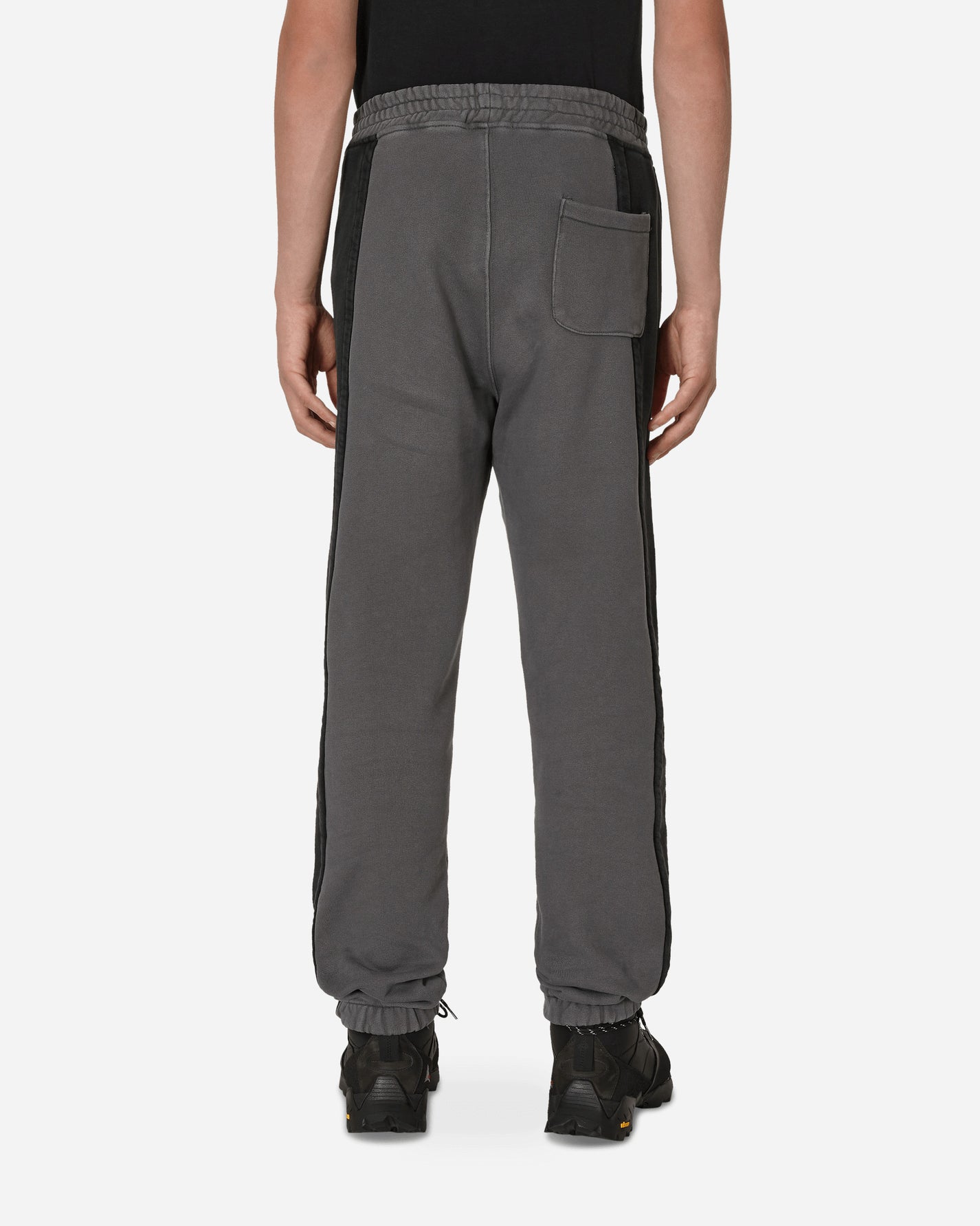 Slam Jam Panel Sweatpant Gray Black Pants Sweatpants SBM0020FA12 GRYBL01