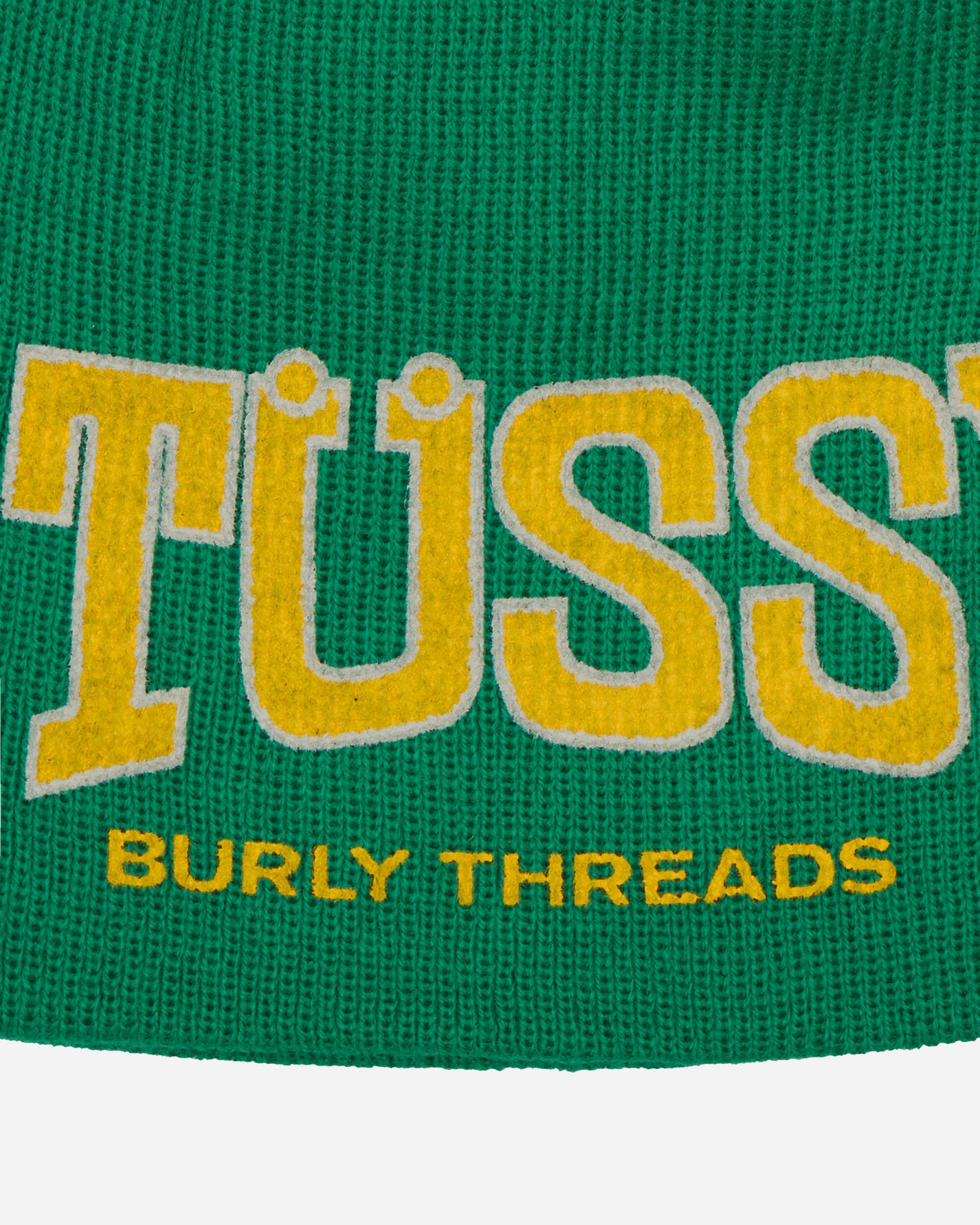 Stüssy Burly Threads Skullcap Beanie Green Hats Beanies 1321206 0401