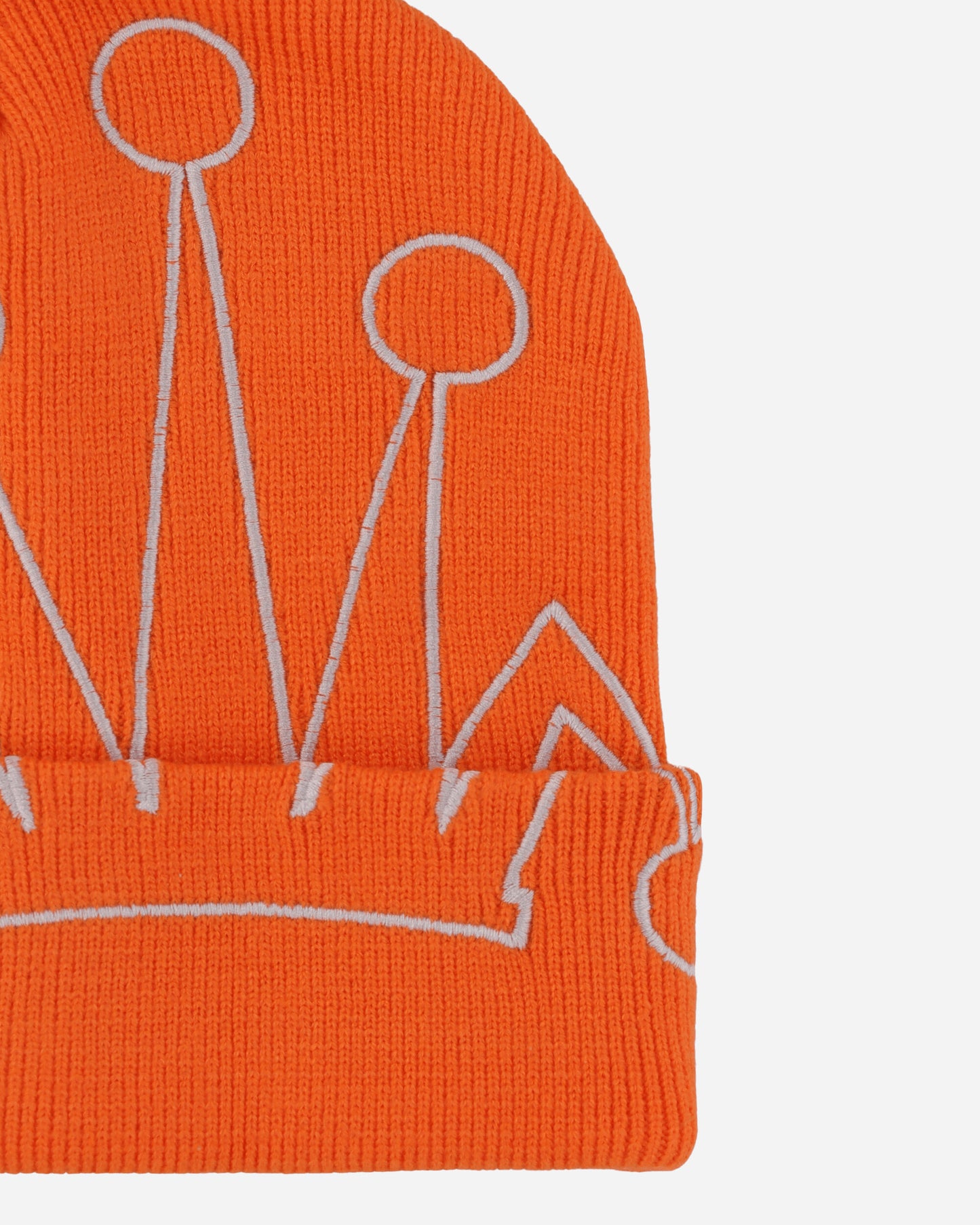 Stüssy Cuff Beanie Crown Orange Hats Beanies 1321212 0602