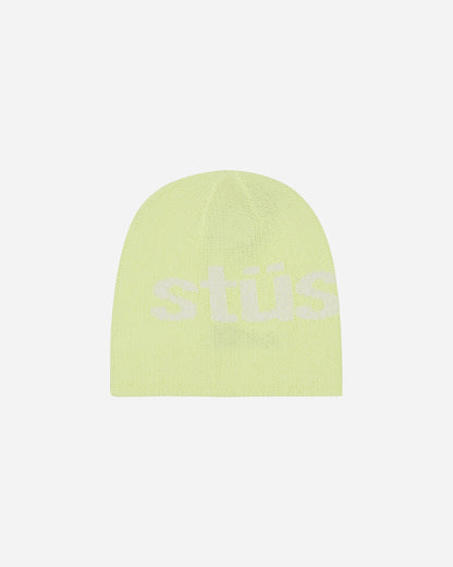 Stüssy Helvetica Uv Skullcap Yellow Hats Beanies 1321210 0201