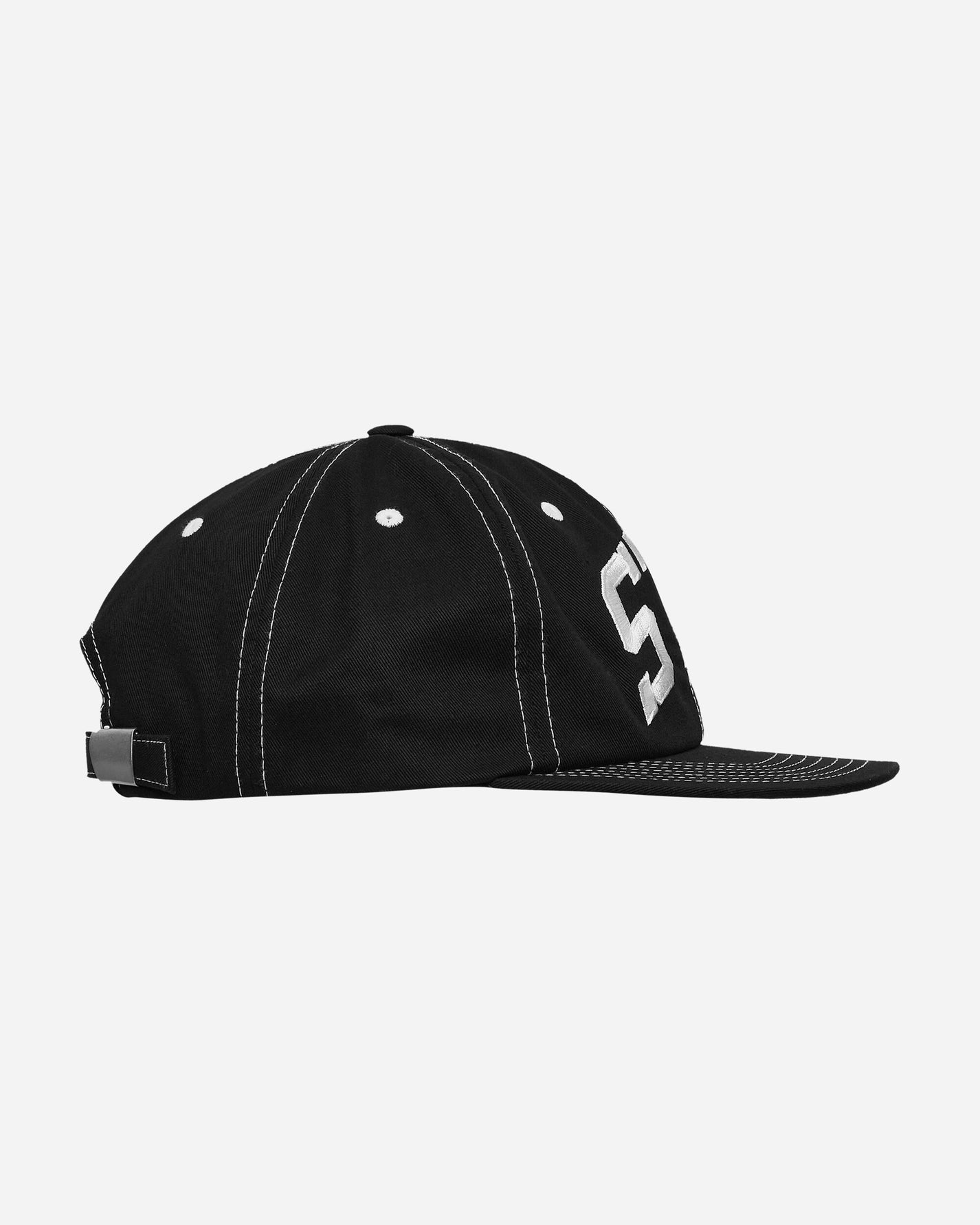 Stüssy Stu Arch Strapback Cap True Black Hats Caps 1311066 0118