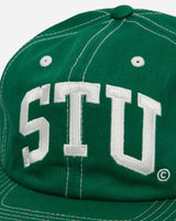 Stüssy Stu Arch Strapback Cap Green Hats Caps 1311066 0401