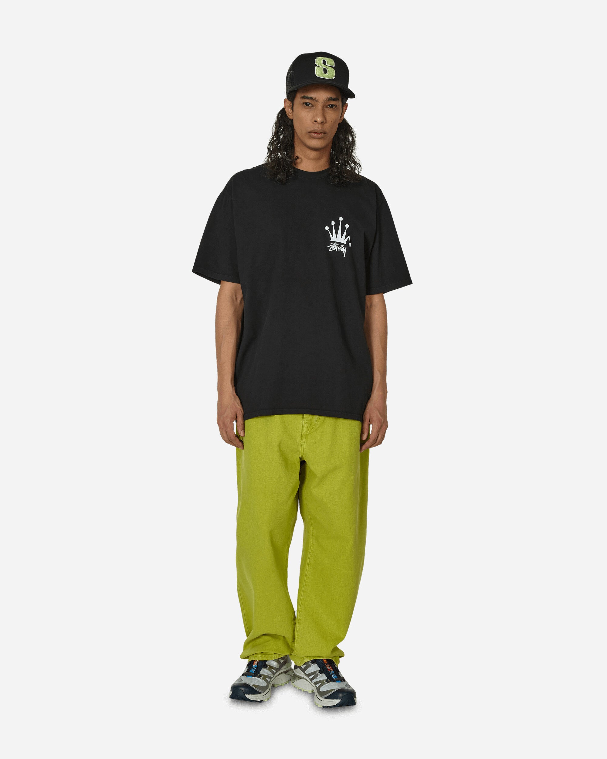 Stüssy Big Ol Jean Washed Canvas Cactus Pants Denim 116618 3143