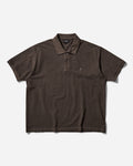 Stüssy Pique Polo Pig. Dyed Brown T-Shirts Polo 1140353 1001