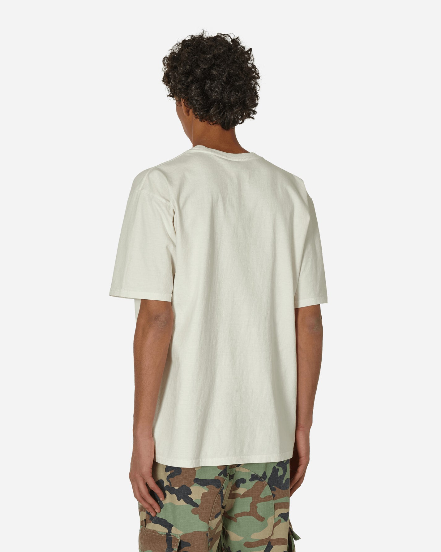 Stüssy Small Stock Pig. Dyed Tee Natural T-Shirts Shortsleeve 1904993 NATL