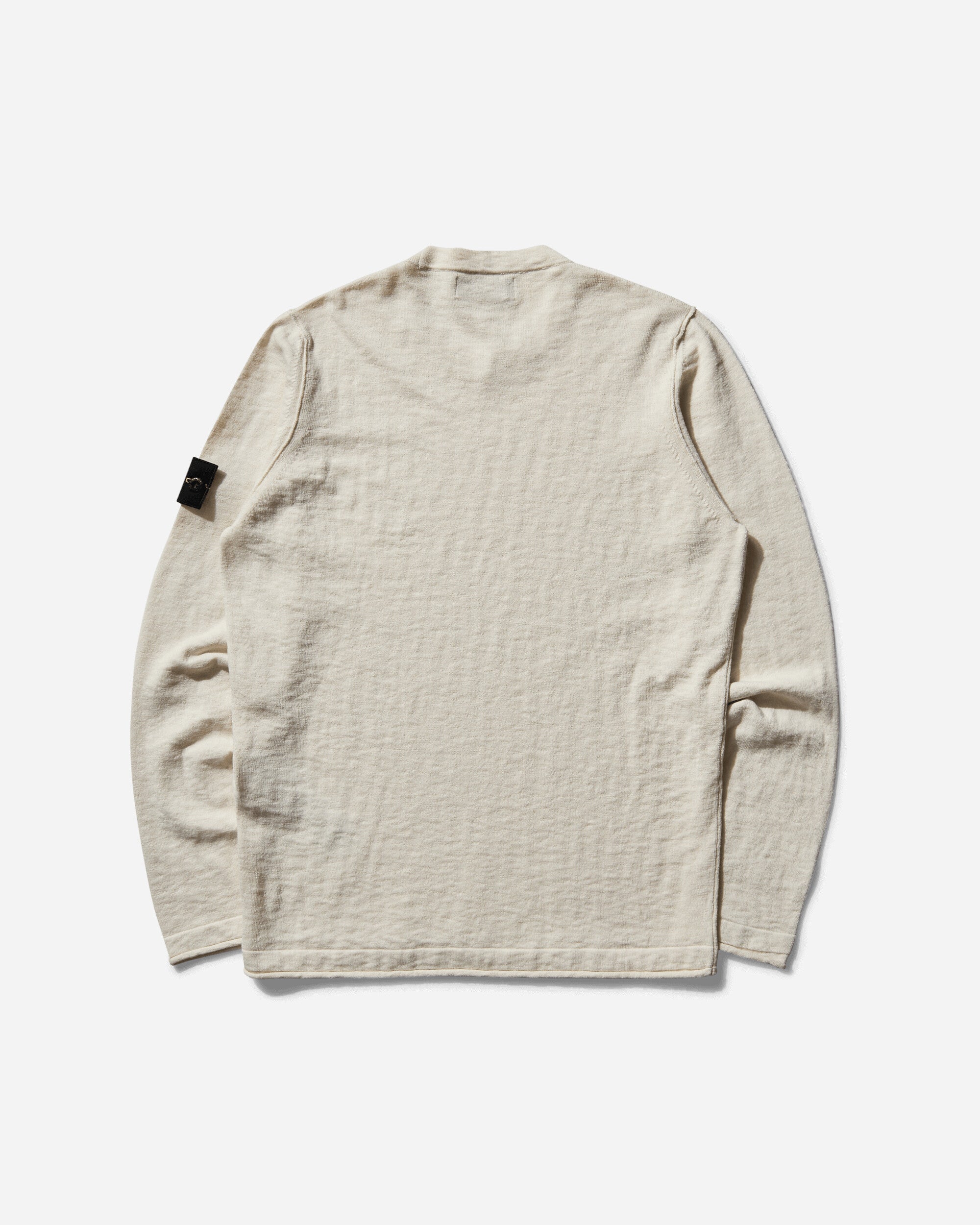 Stone Island Crew Neck Ivory Sweatshirts Crewneck K1S15-5100052-S00B0 V0093