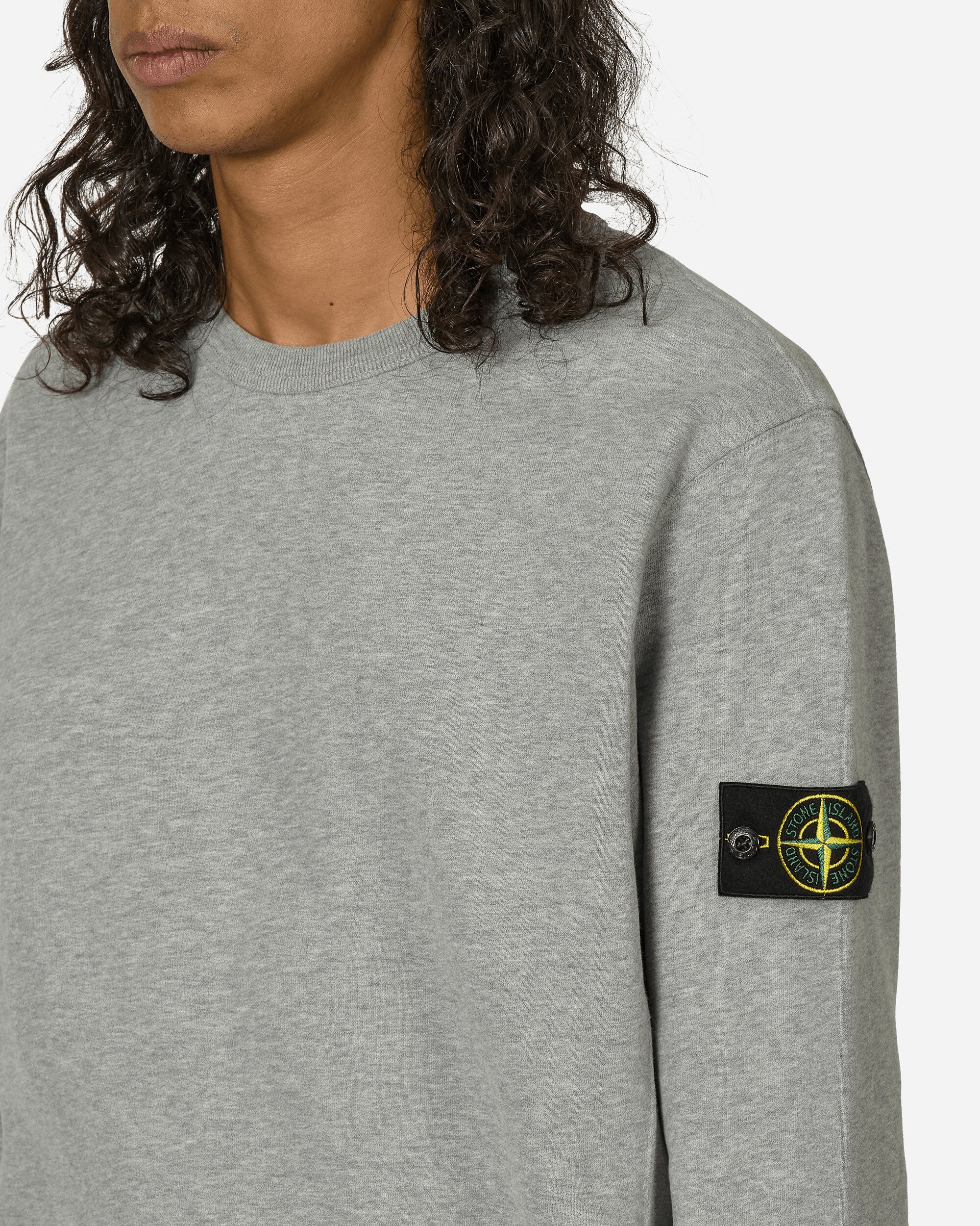 Stone Island Crewneck Sweatshirt Heater Grey Sweatshirts Crewneck 811562420 V0M64