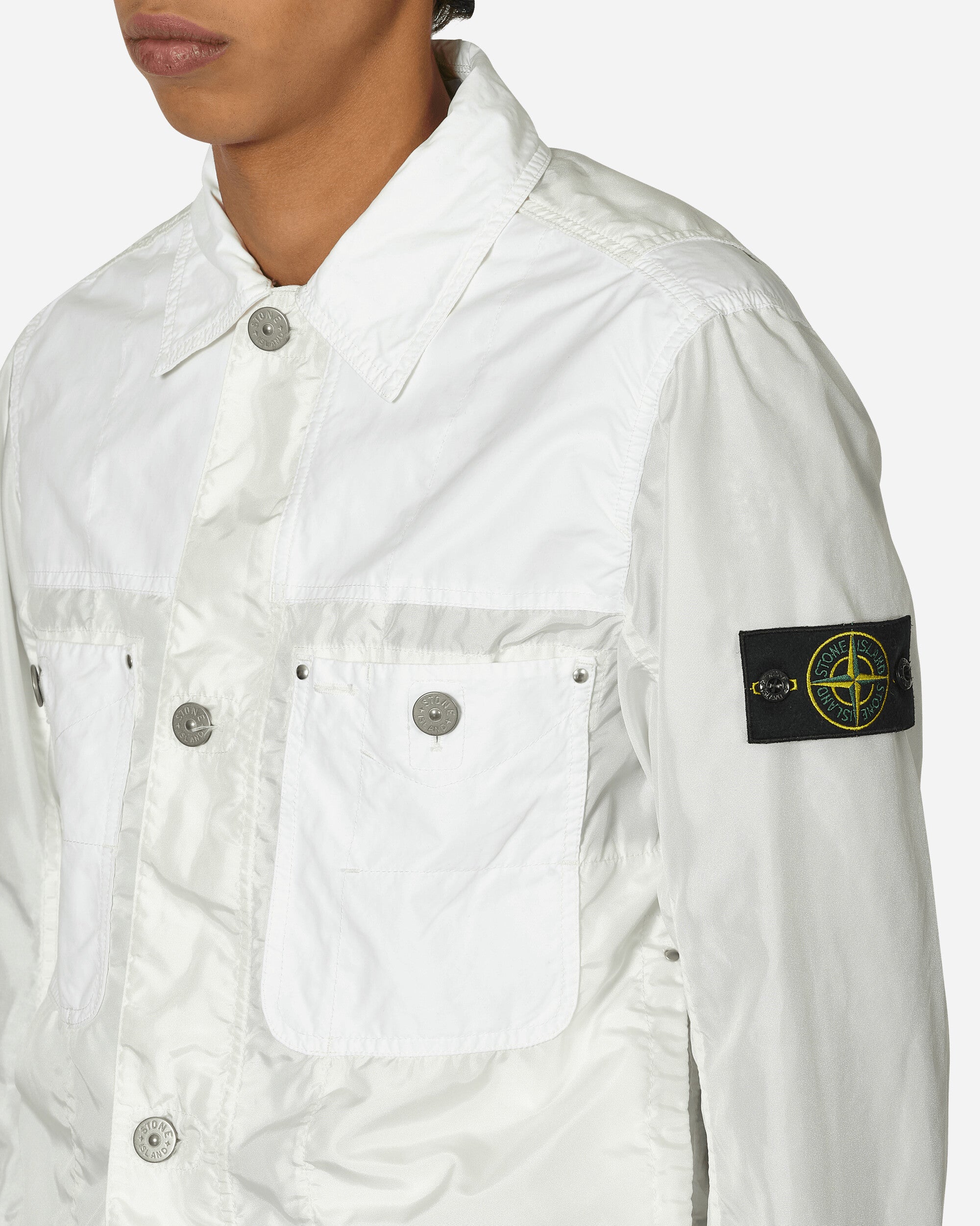 Stone Island Giubbotto White Coats and Jackets Jackets 801542932 V0001