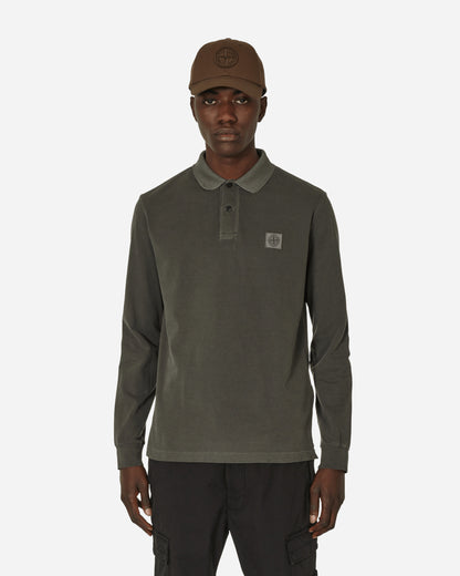 Stone Island Polo M Corta Slim Fit Charcoal T-Shirts Polo 80152SL67 A0065