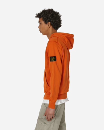 Stone Island Felpa Orange Sweatshirts Zip-Ups 801564251 V0032