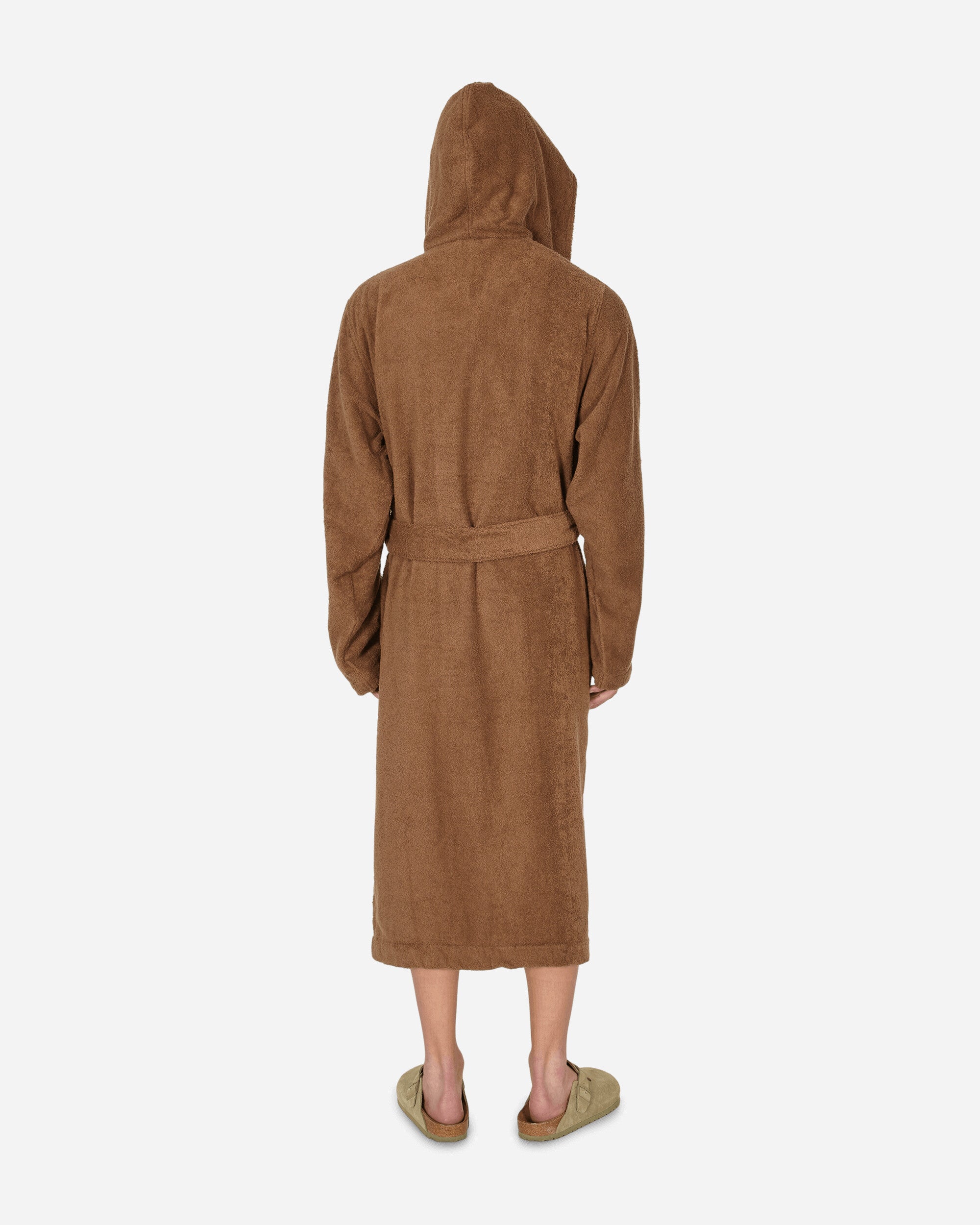 Tekla Hooded Bathrobe Kodiak Brown Textile Bathrobes BT KB