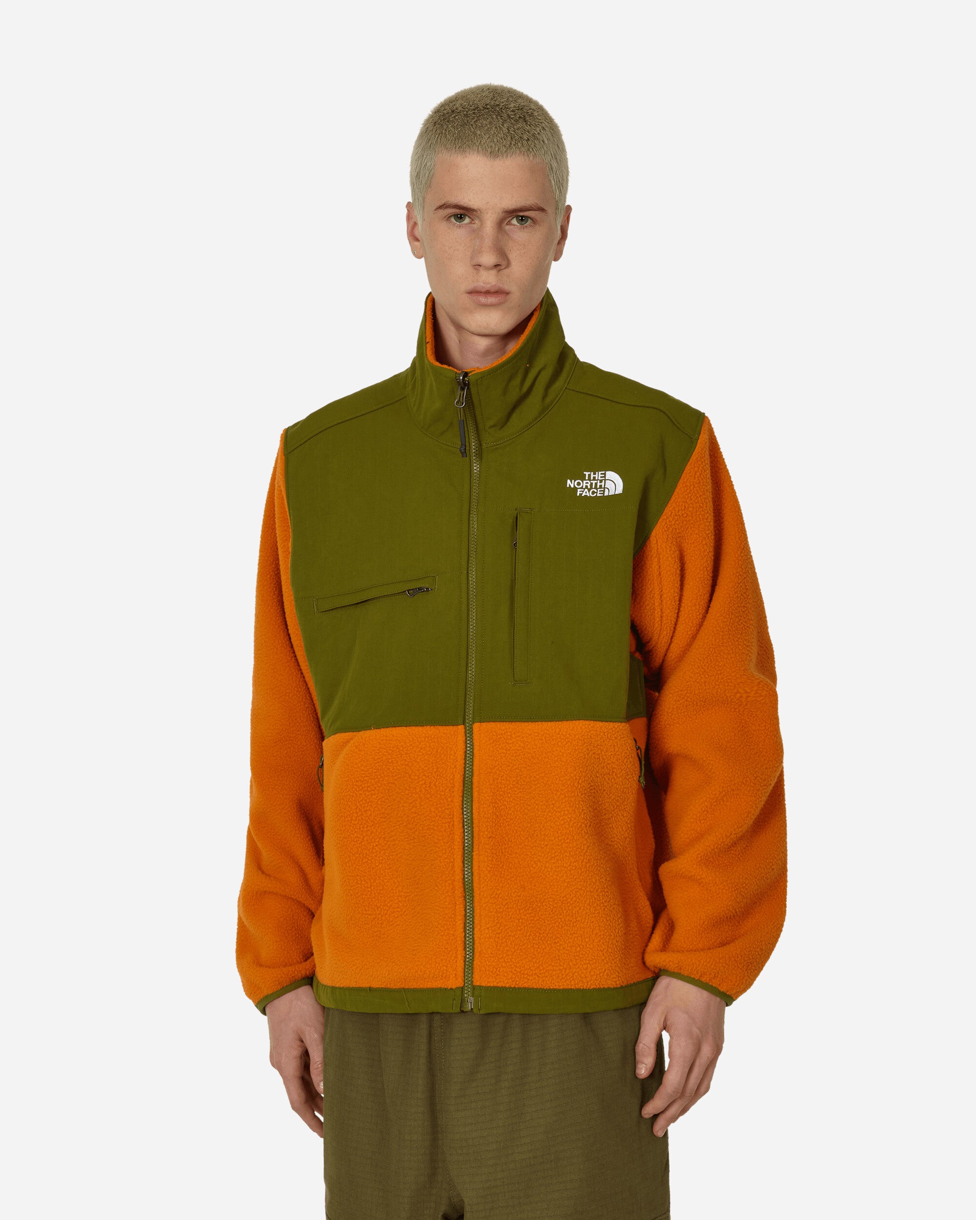 The North Face M Ripstop Denali Jacket Desert - Ripstop Pack Desert Sun/Forest Olive Coats and Jackets Fleece Jackets NF0A86ZU RO21