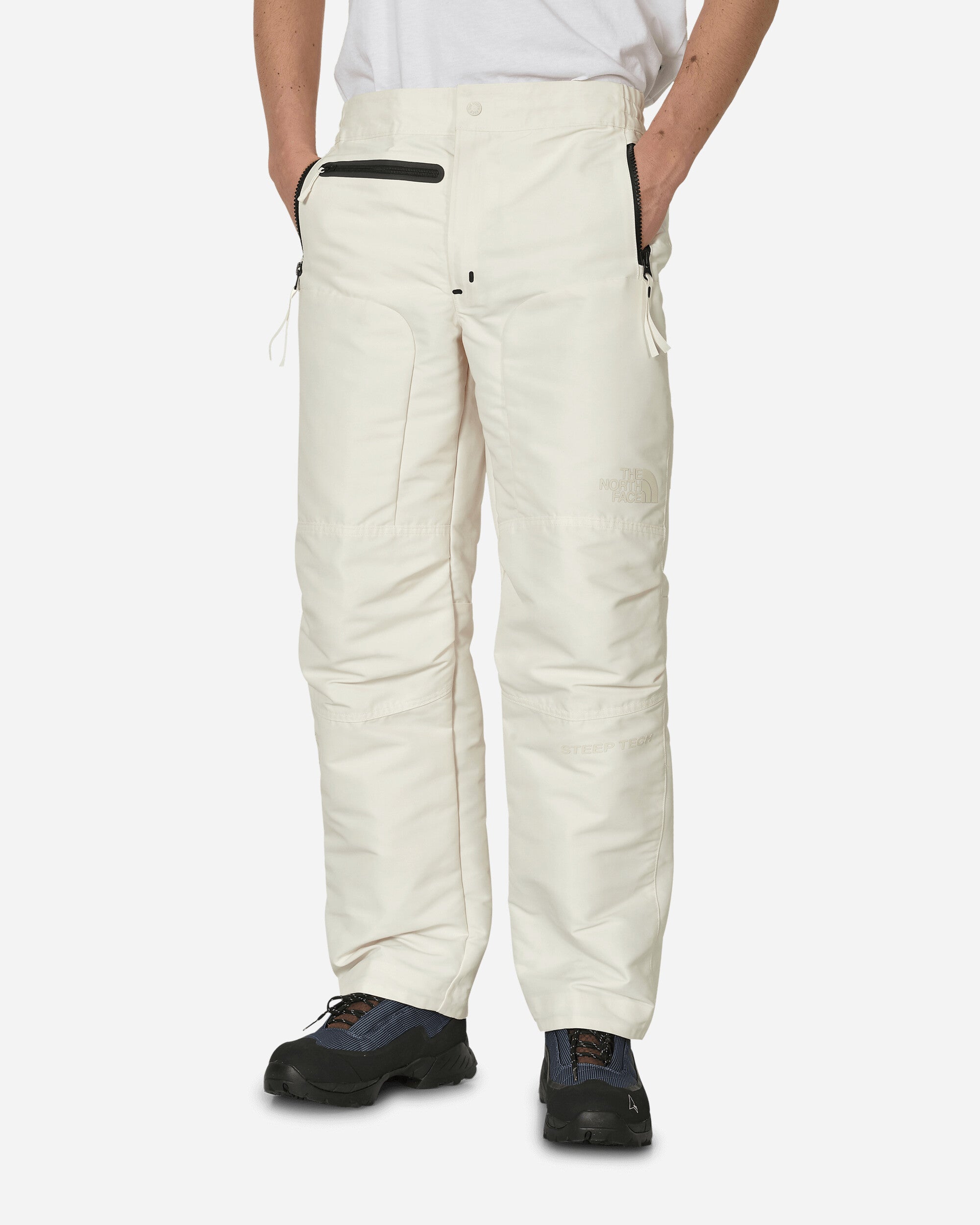 The North Face M Rmst Steep Tech Smear Pants White Dune Pants Track Pants NF0A86ZF QLI1