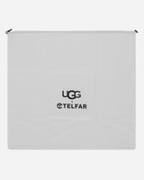 UGG U Ugg X Telfar M Shopper Crinkle White Bags and Backpacks Tote Bags 1155851 WHT