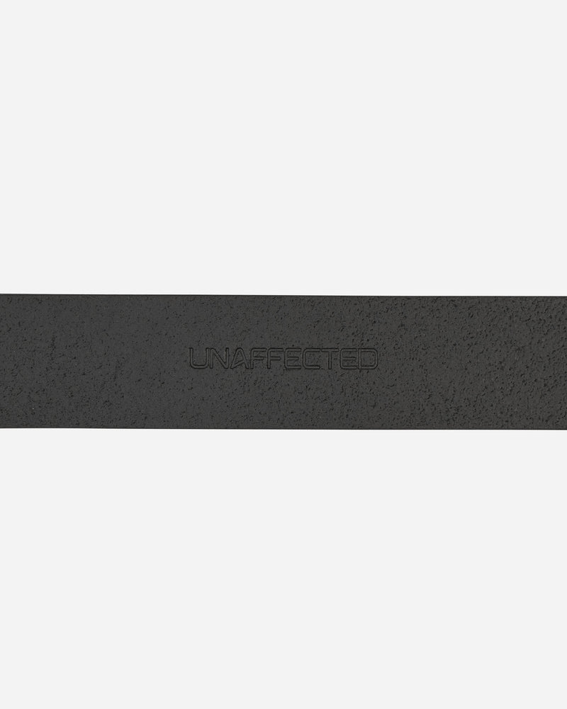 Unaffected Double Pin Leather Belt Black Belts Belt UN24SSAC03 BLACK