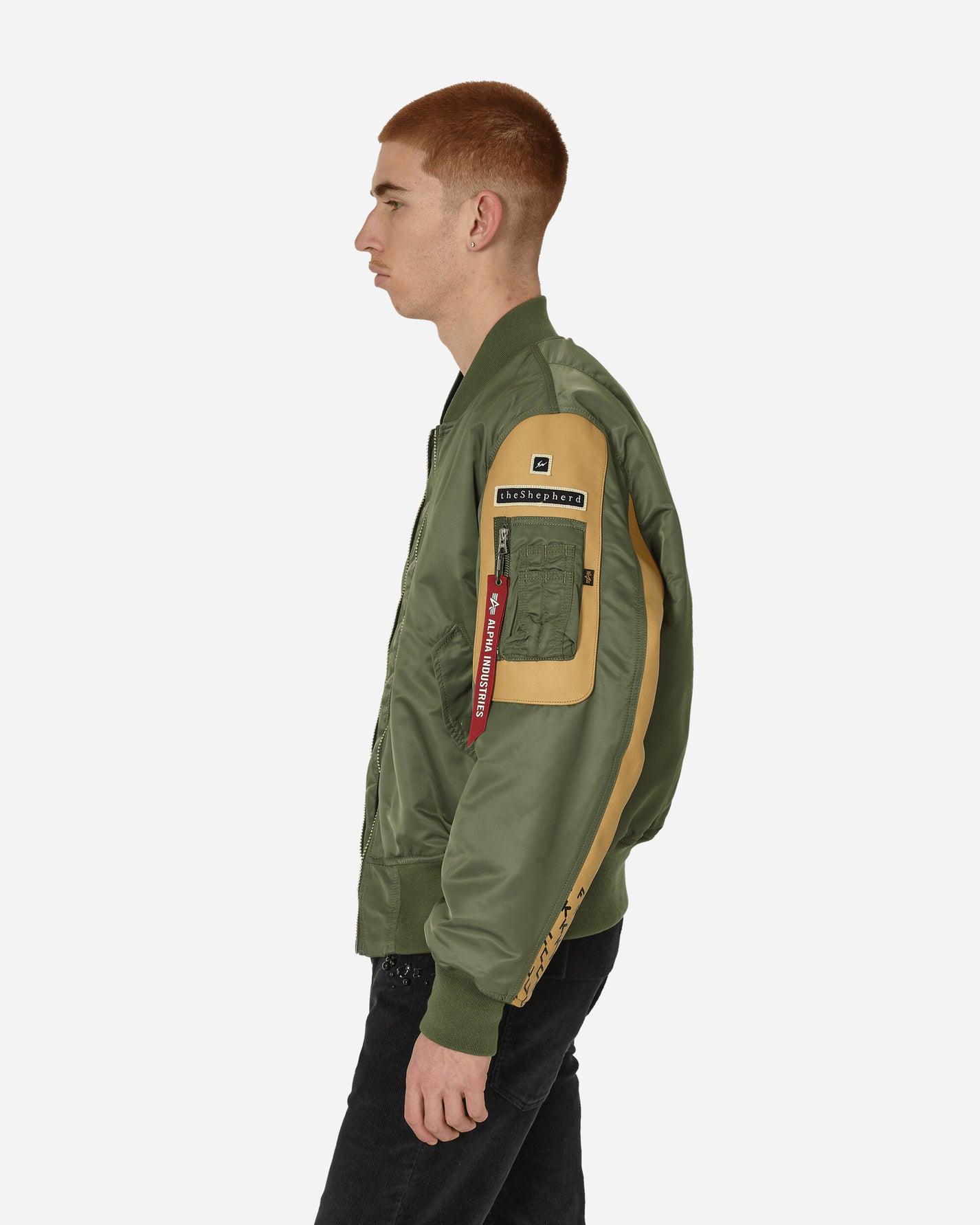 Undercover Fragment Bomber Jacket Khaki Coats and Jackets Bomber Jackets US2C4292 1