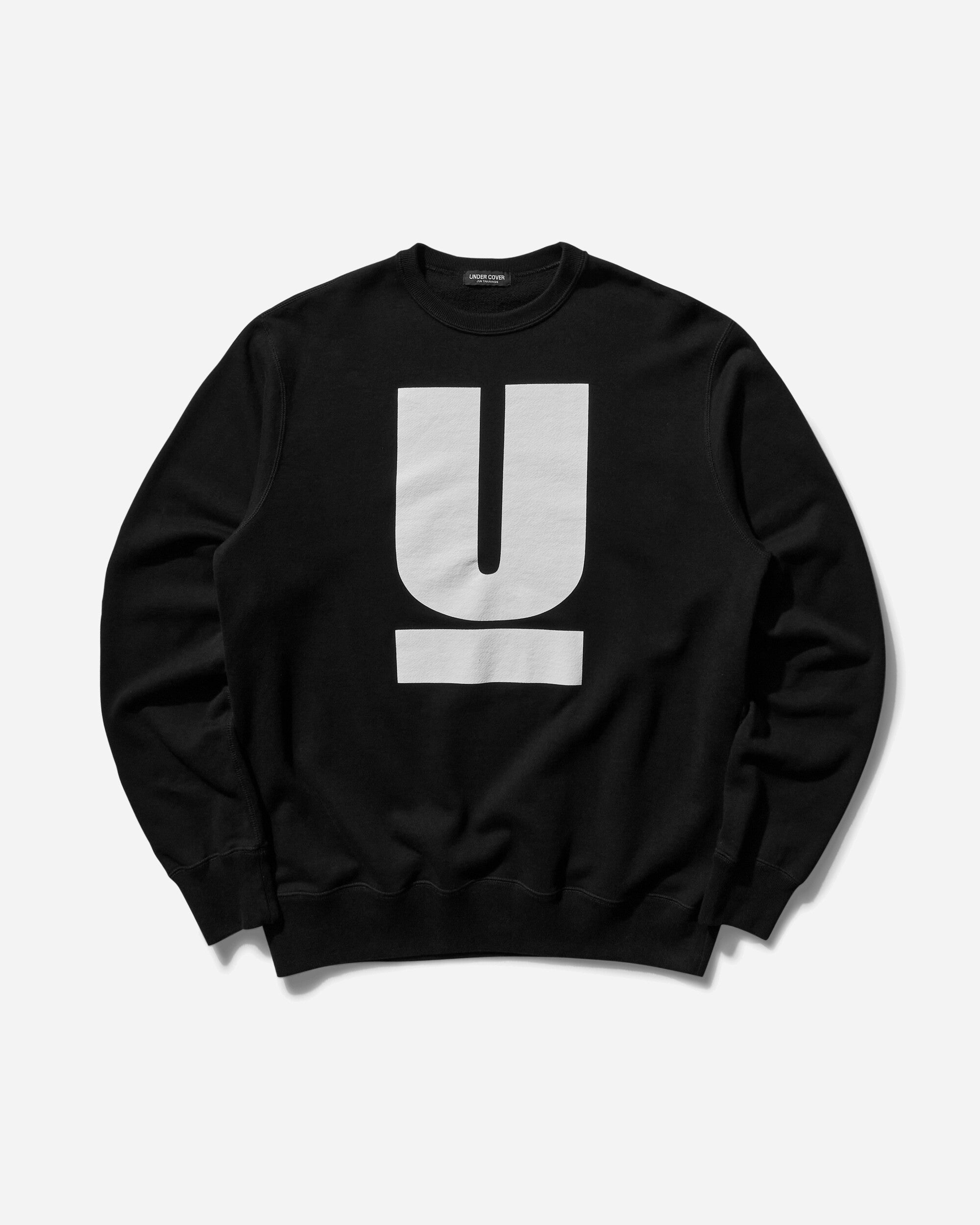 Undercover C/S Black Sweatshirts Crewneck UB0D4801-1 BLACK