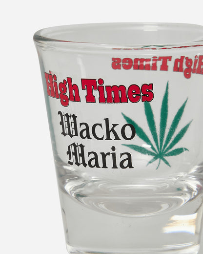 WACKO MARIA Hightimes / Shot Glass Clear Tableware Mugs and Glasses HIGHTIMES-WM-GG03 CLR