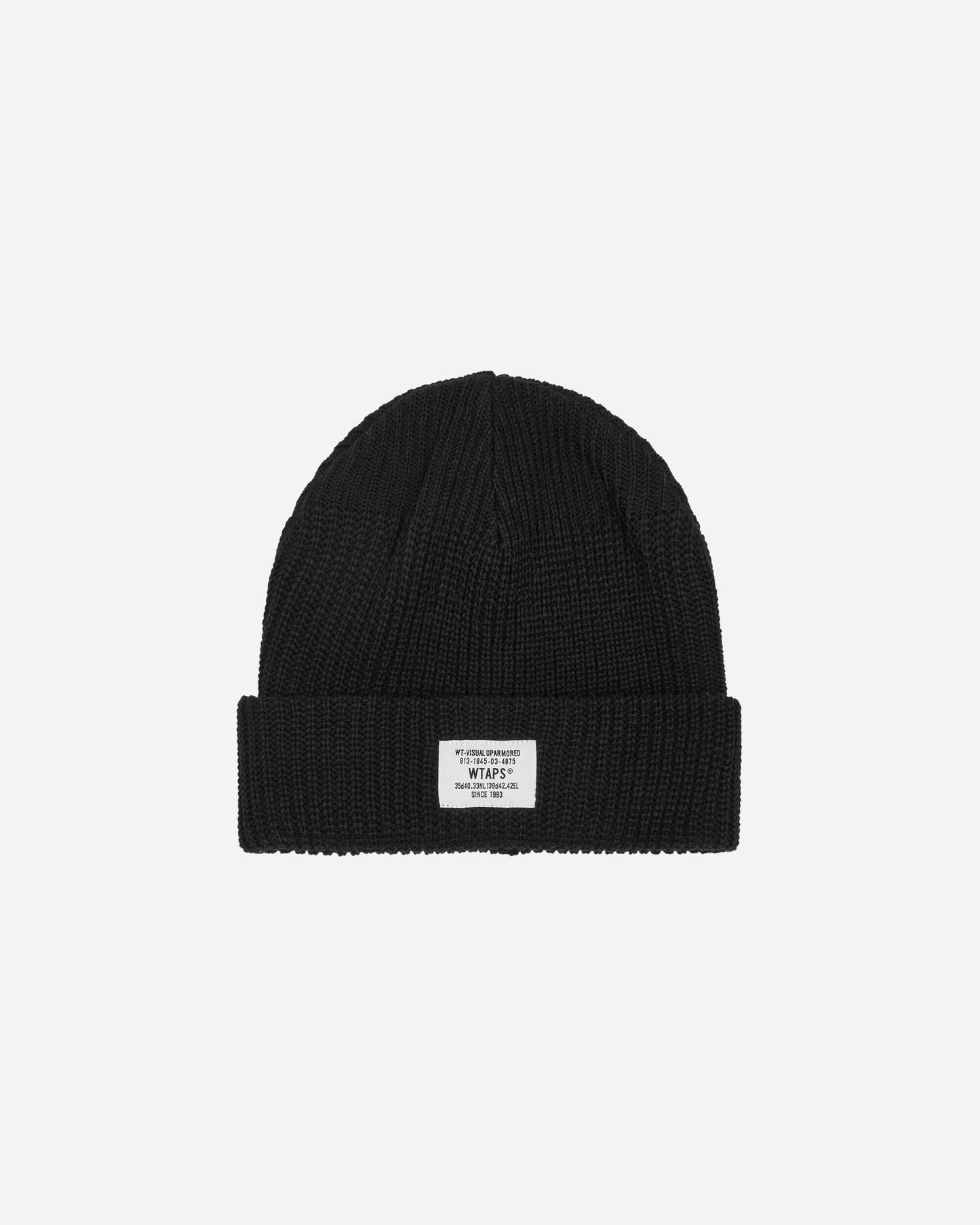 WTAPS Hat 24 Black Hats Beanies 232MADT-HT03 BK