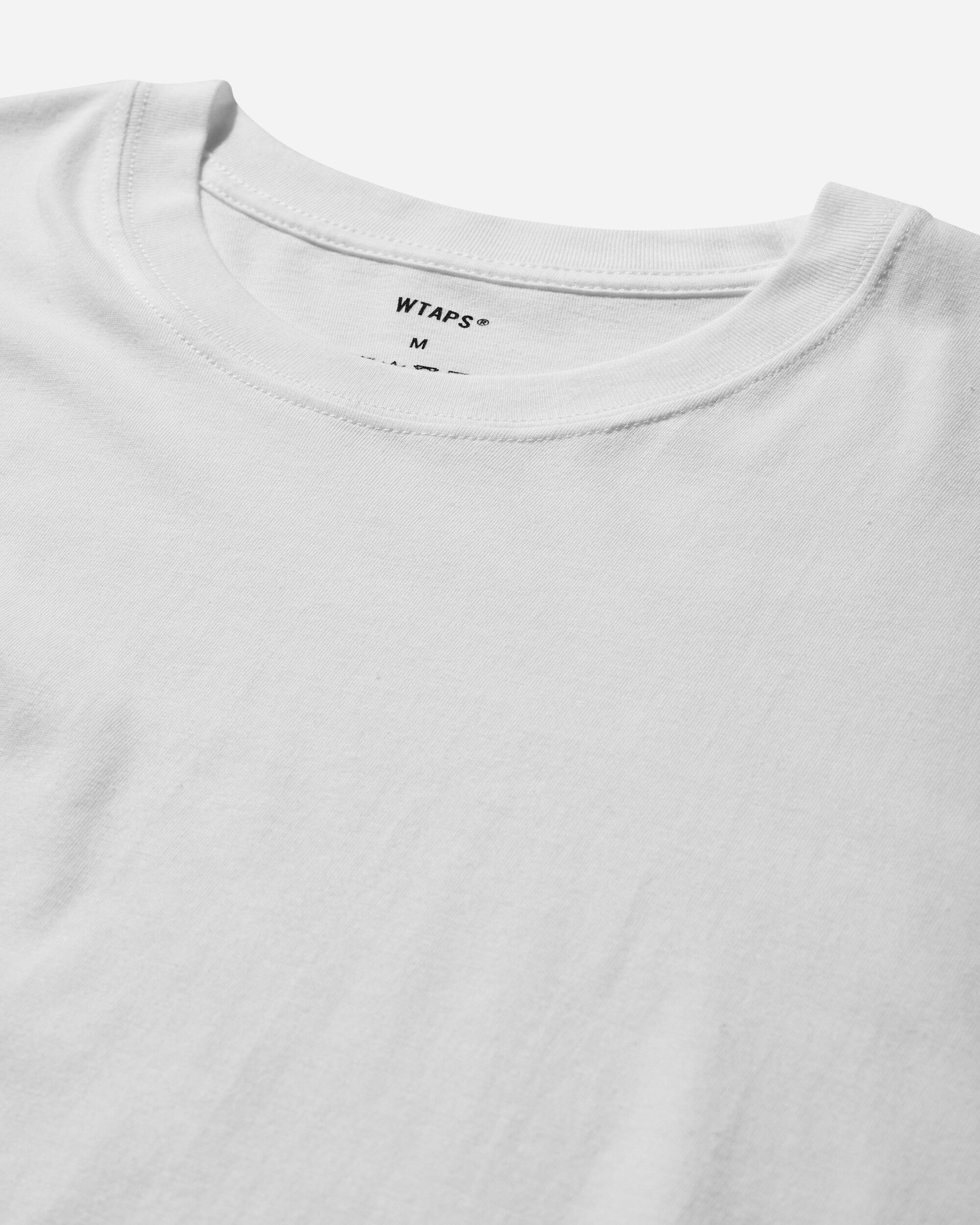 WTAPS Underwear 01 White T-Shirts Shortsleeve 242MYDT-UWM01 004