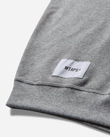 WTAPS Cut & Sewn 20 Ash Gray Sweatshirts Zip-Ups 242ATDT-CSM20 001