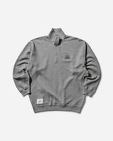 WTAPS Cut & Sewn 20 Ash Gray Sweatshirts Zip-Ups 242ATDT-CSM20 001