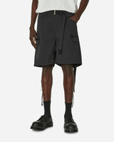 sacai Matte Taffeta Shorts Black Shorts Cargo Short 24-03361M 001