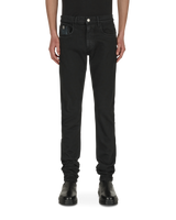 1017 Alyx 9SM 6 Pocket Skinny Black Pants Denim AAMPA0271FA01 BLK0001