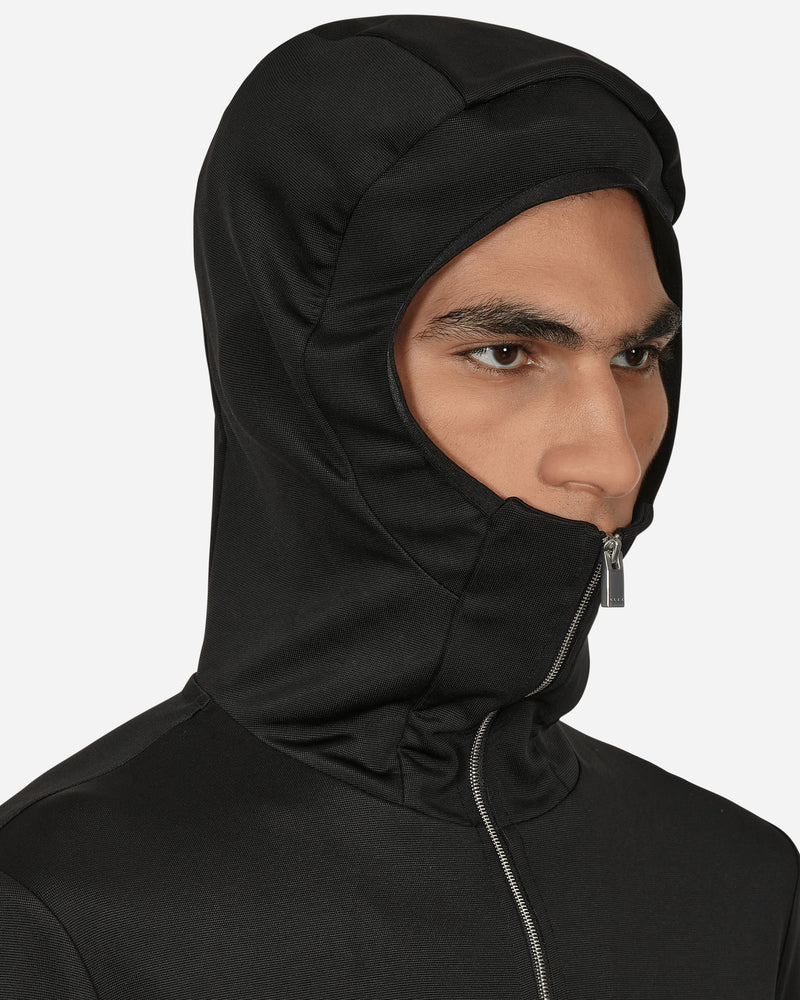 1017 Alyx 9SM Hooded Zip Top Black T-Shirts Longsleeve AAMTS0309FA01 BLK0001