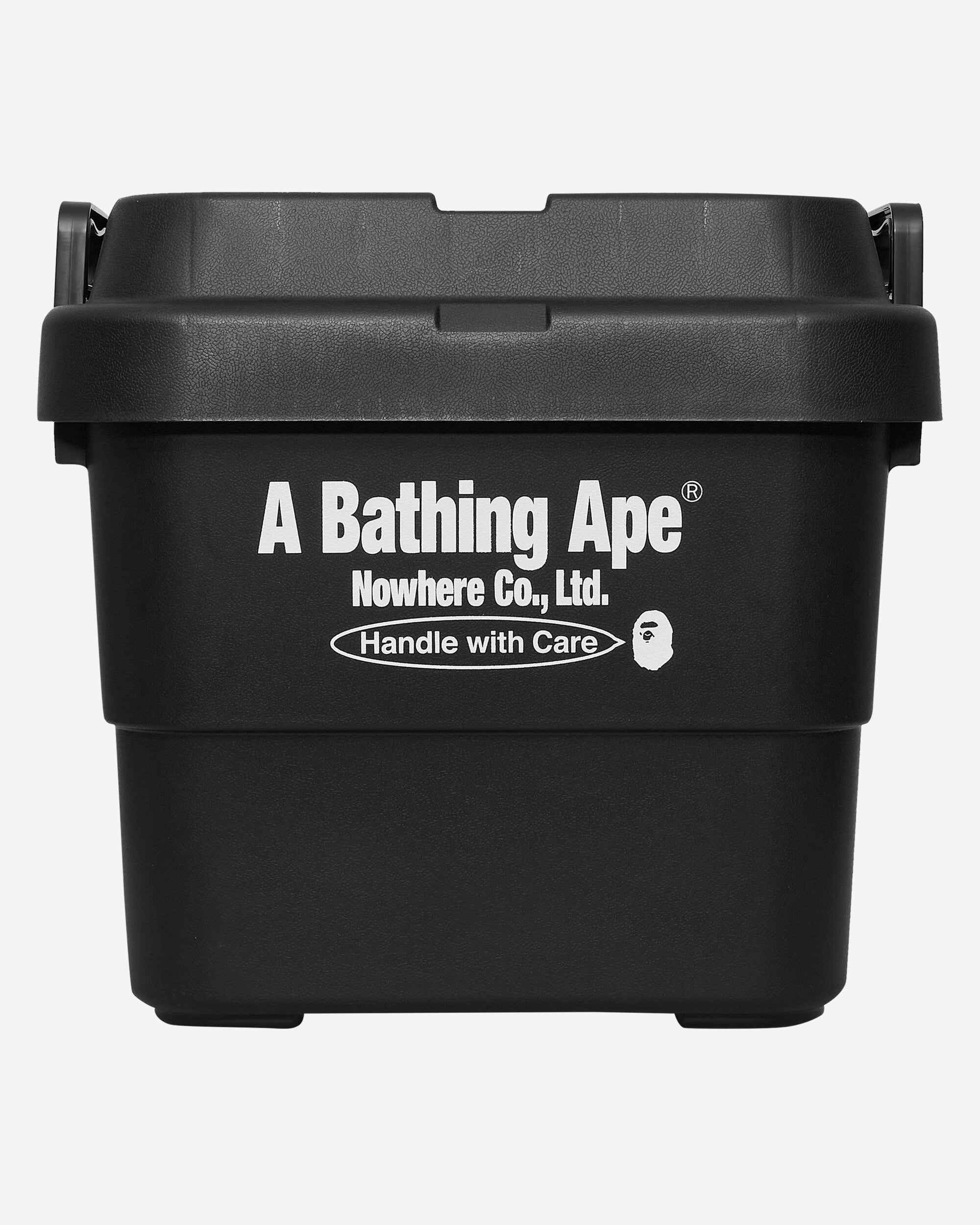 A Bathing Ape A Bathing Ape Mini Storage Box M Black Homeware Design Items 1I80192005 BLACK