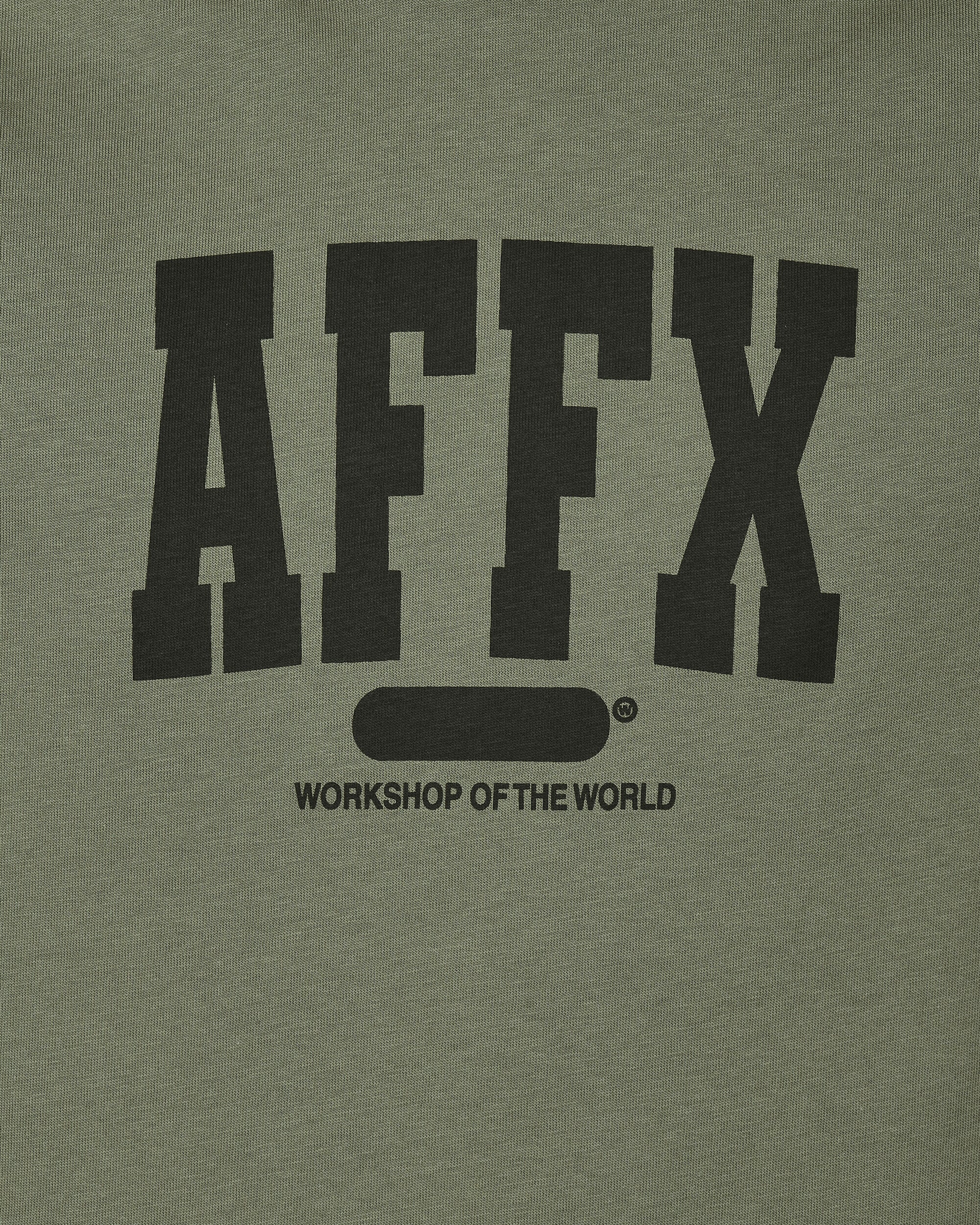 AFFXWRKS Varsity T-Shirt Soft Green T-Shirts Shortsleeve SS23T05 SOFTGREEN